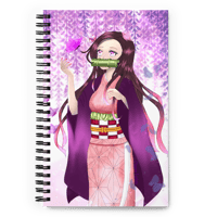 Image 1 of Bamboo Girl | Spiral notebook