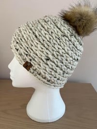 Image 1 of Super Chunky Bobble Hat in Stock