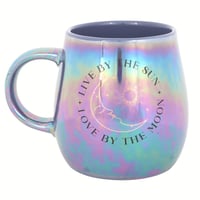 Image 2 of Live By The Sun Iridescent Rounded Mug