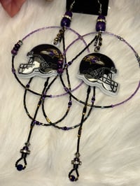 Image 3 of Ravensnation! Large Hoop 