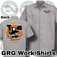 Image 1 of Grass Rats Garage Work Shirts! Med-6XL 