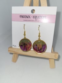 Blood Splatter Earrings