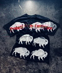 Image 1 of All over Buffalo Print T-Shirt