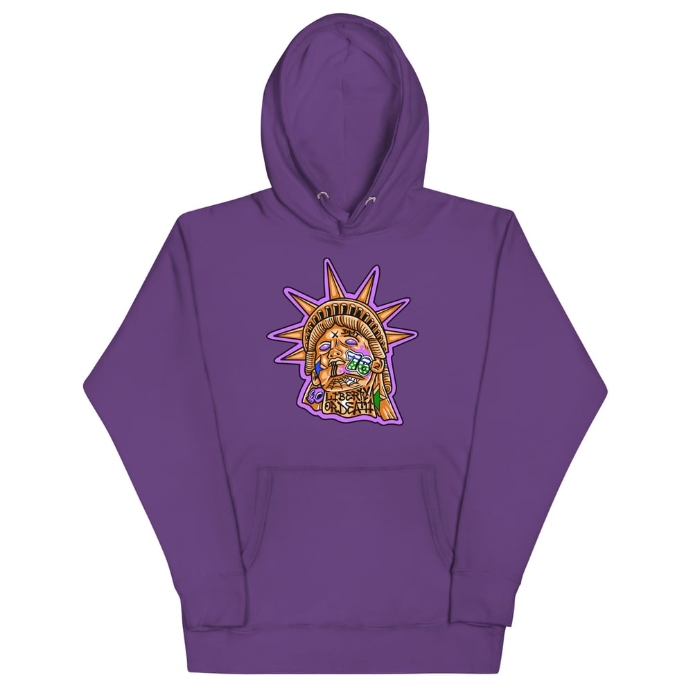 Purple Liberty Unisex Hoodie