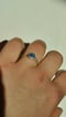 Image of Opal & aquamarin Ring