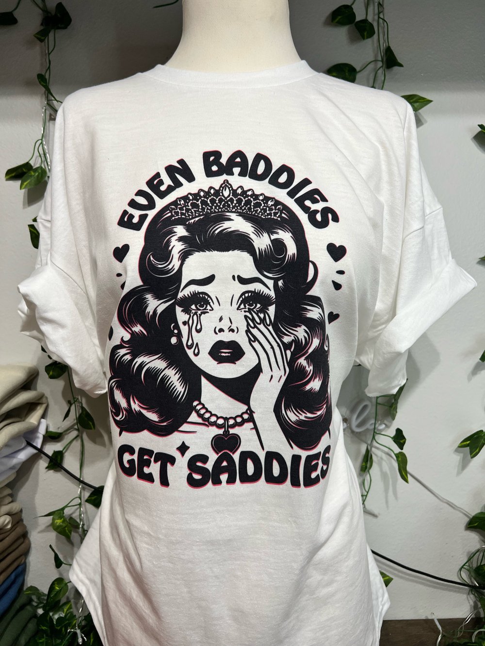 Baddies get Saddies Retro girl