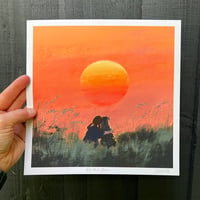 Big Red Sun - Archive Quality Print