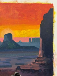 Image 3 of The Essence Of Life- 24x30" Acrylic on canvas (unstretched)