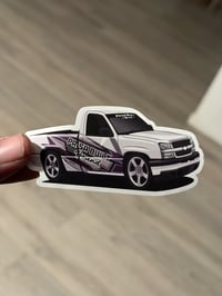 La chowdy  burnout truck