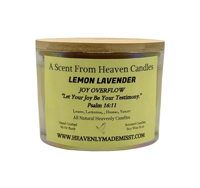 Image 1 of The Heavenly Scent Collection Lemon Lavender Iridescent Candles