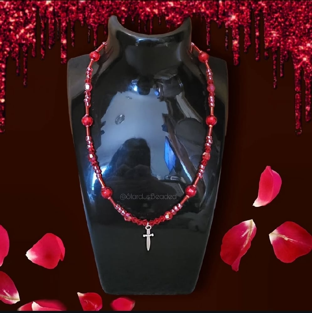 Image of Crimson Vow Choker