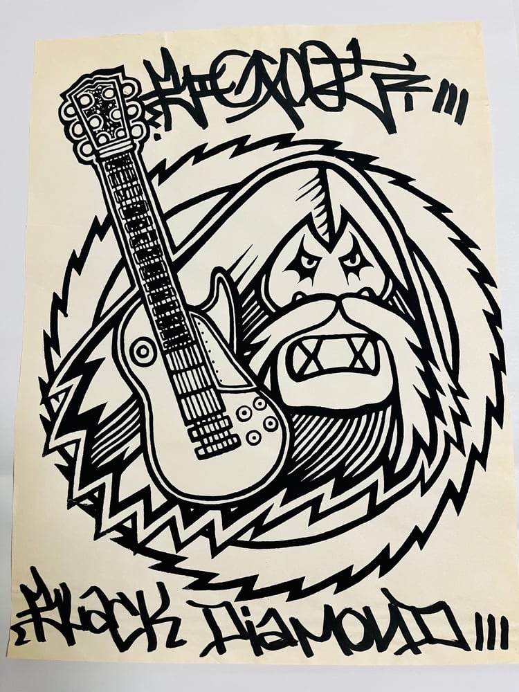 Image of Bigfoot Signed Print