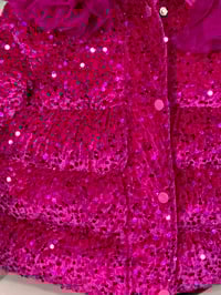 Image 7 of 24K Flare Coat - Pink