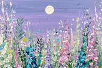 Image 7 of Custom Size Extra Large Art - Moon Garden