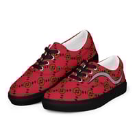 Image 4 of Women's Drip Steppers lace-up canvas shoes