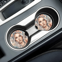 Image 2 of Boho Blonde Car Coasters - 2 pack