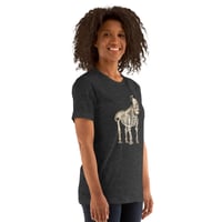 Image 23 of Antique Anatomical Illustration Human and Elephant Skelton Unisex t-shirt