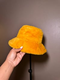 Image 1 of In My Own World, Unisex Yellow Bucket Hat