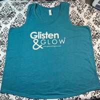 Image 5 of Glisten & Glow Perfect Tri Racerback tank