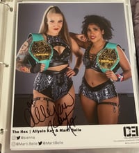 Image 2 of Autographed 8x10: NWA Champs 🐍