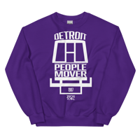 Image 3 of People Mover Detroit Unisex Sweatshirt (Colors Available)