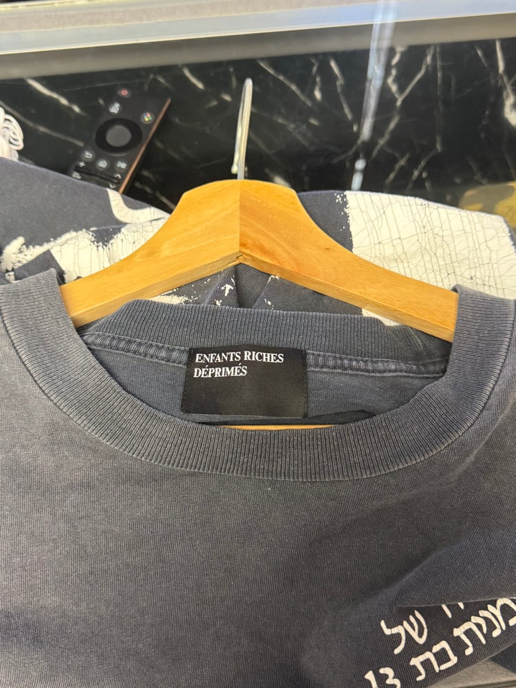 Image of Enfants Riches Déprimés (ERD) FW24 Christiane F. Hebrew L/S