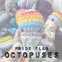 Image 1 of Pride Flag Octopuses 