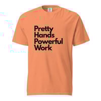 Image 8 of Pretty hands heavyweight t-shirt