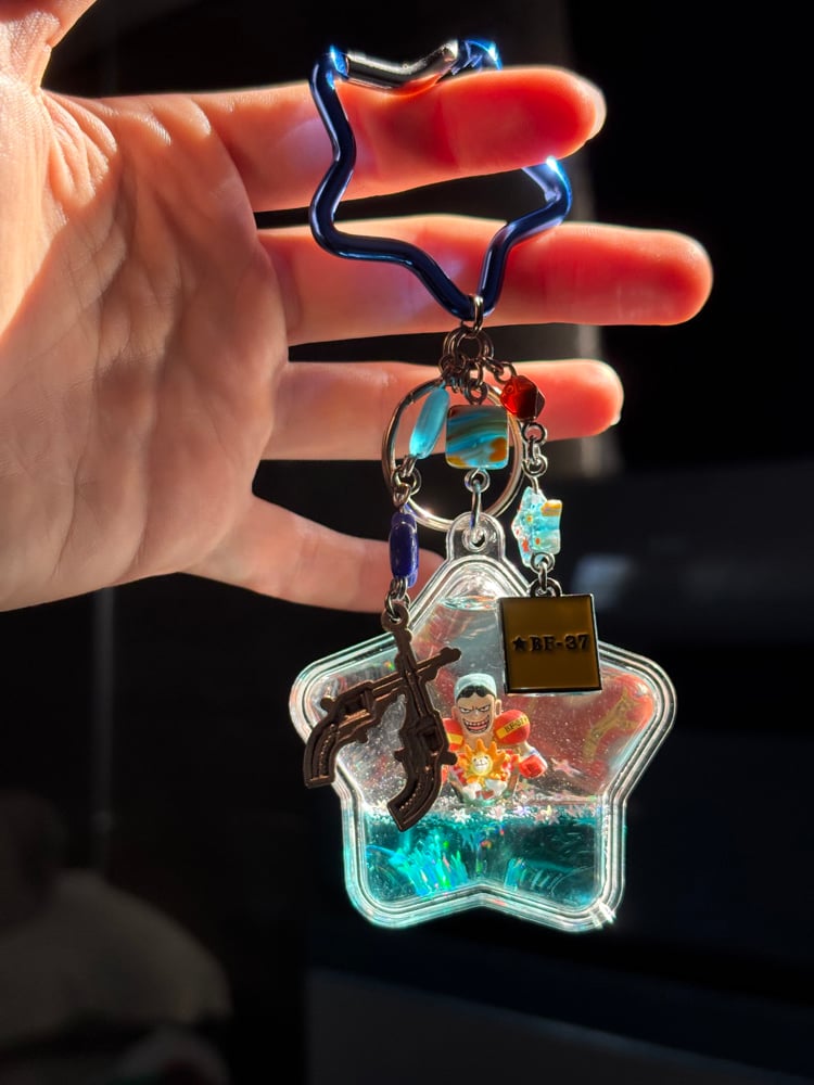 Image of franky (dark blue star)