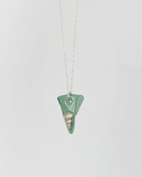 Image 3 of Caracol y cristal de mar | Plata esterlina