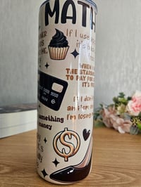 Image 6 of Girl Math 20oz Tumbler