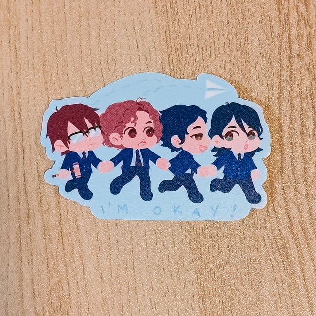 I'm Not Okay Sticker