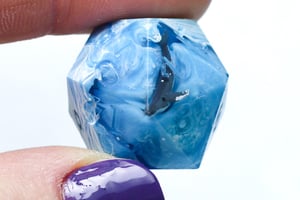 Image of Whales in Water  (inked to order) 