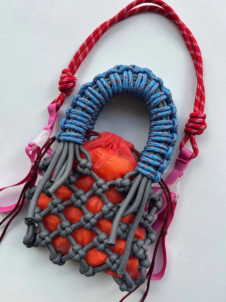 Image of Crossbody strap RED/PINK