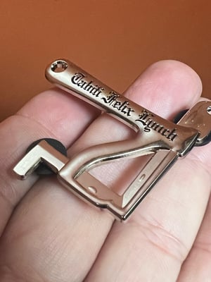 Image of 2” Nickle Edition 75th Anniv. Tahiti Felix Jonesy Pin