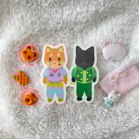 Image 2 of Magician Shiba Inu and Assassin Cat 