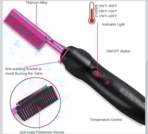 Image of Hot comb (use with free part wig to change part direction)
