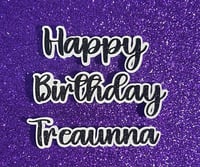 Image 11 of Cake script cake topper