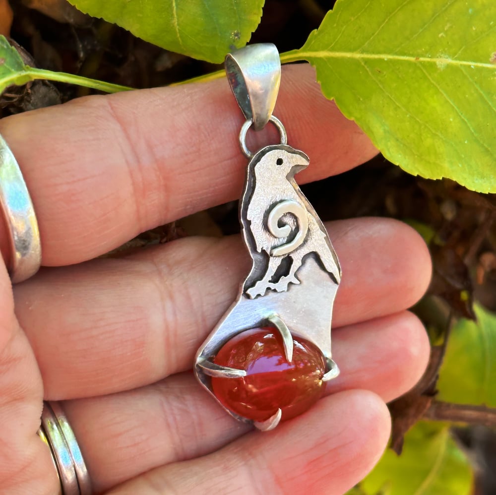 Carnelian Raven Claw