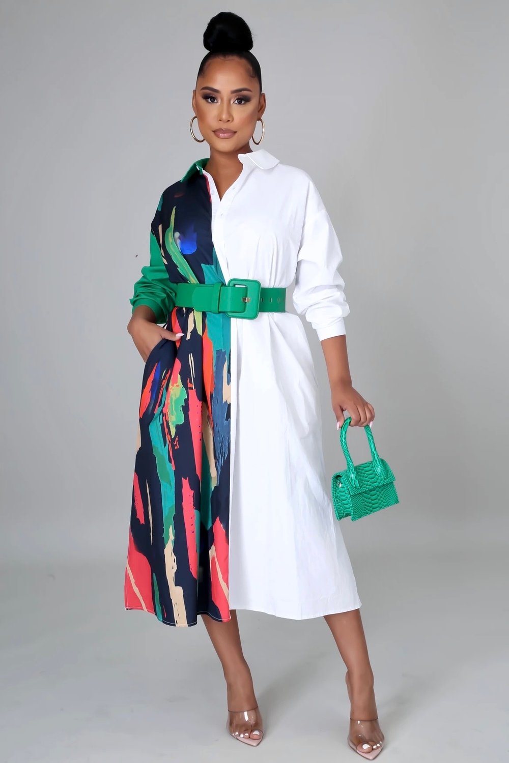 Image of CALLA MIDI DRESS