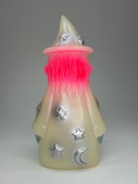 Image 2 of GLOW IN THE DARK WIZARD (BLUE/SILVER/NEON PINK)