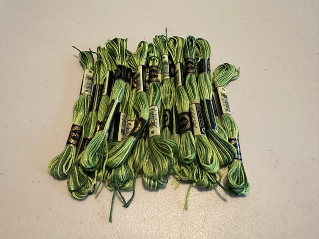 Variegated threads lot 4…