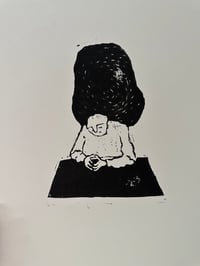 Image 1 of Heavy Stuff linocut