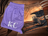 Image 1 of Footy Shorts - Dump Truck