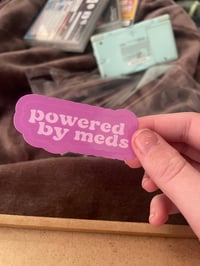 powered by meds sticker