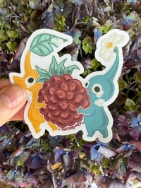 Pikmin 3” Clear Vinyl Sticker