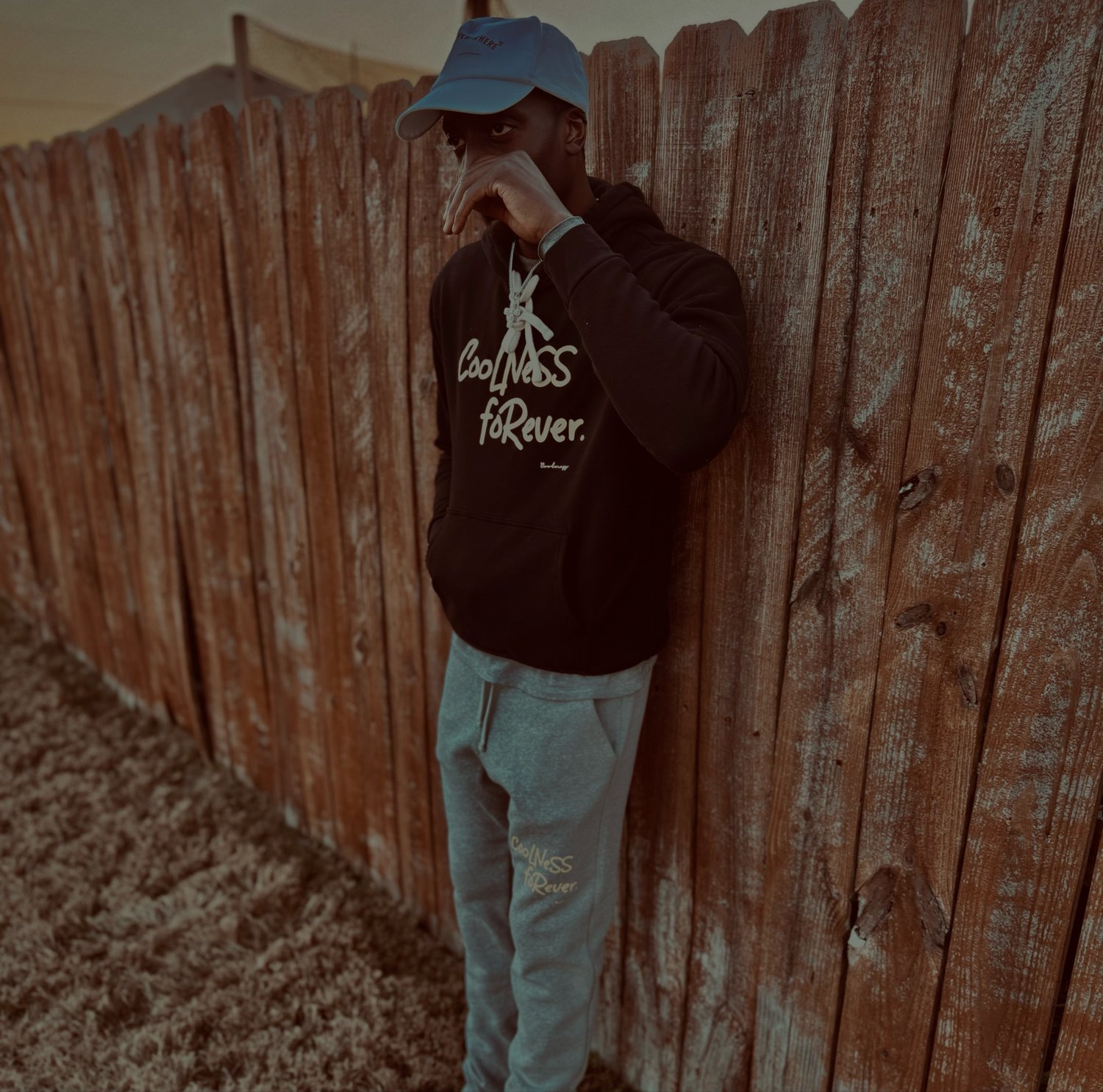 Image of Coolness Forever Sweatsuit - Black/Gray