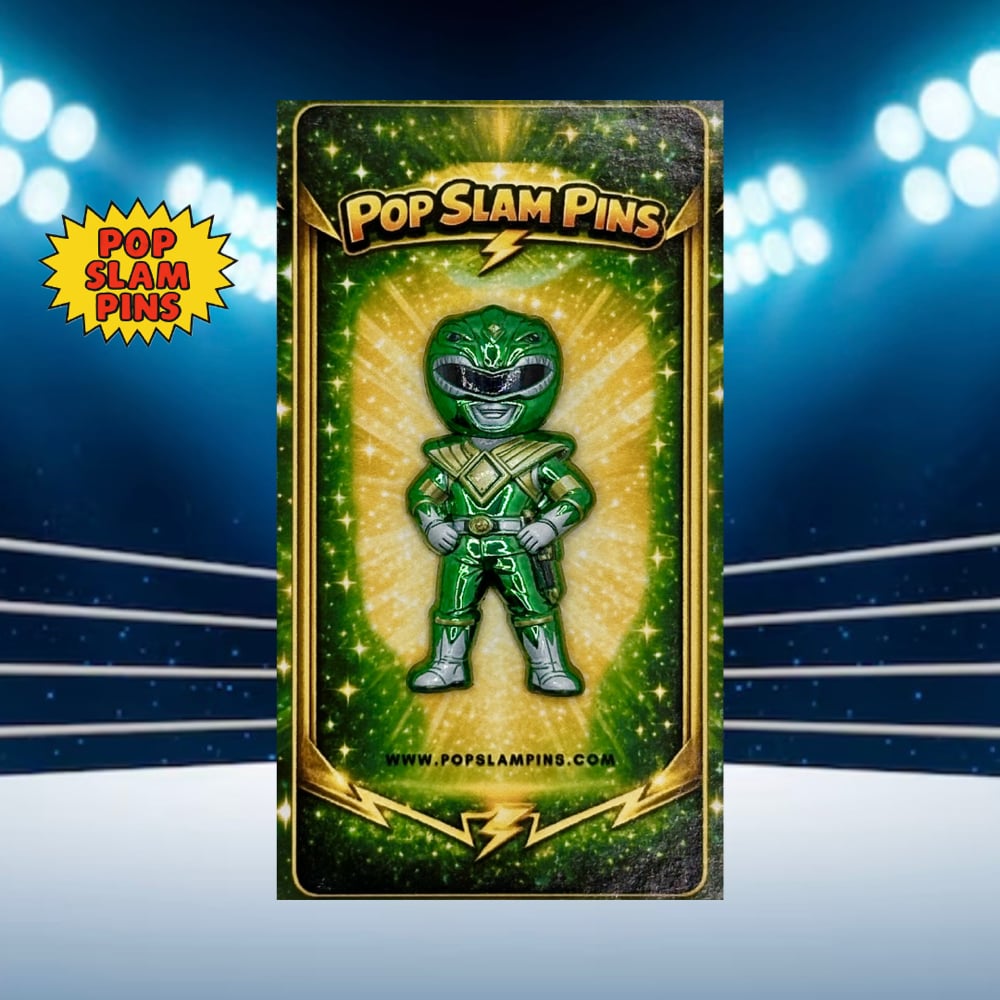 Image of Power Ranger Green - Pin