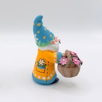 Image 2 of Fergus Flowers the Florist gnome - one of a kind 