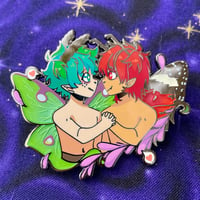 Image 3 of Butterfly/Moth KiriDeku Enamel Pin